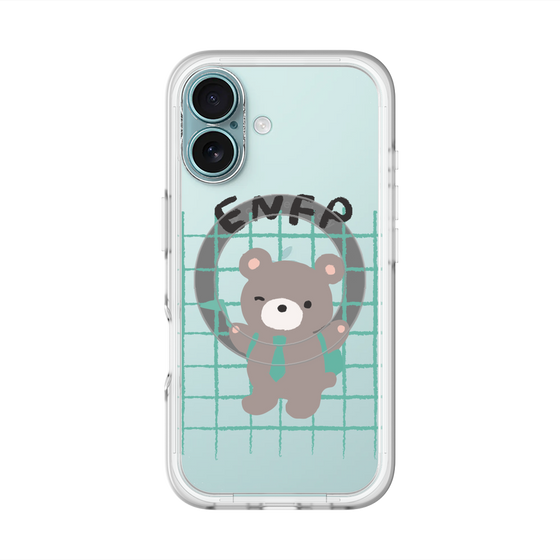 スリムプロテクションプレミアムケース with MagSafe［ オリジナル - ENFP 運動家 - キャラクター ］