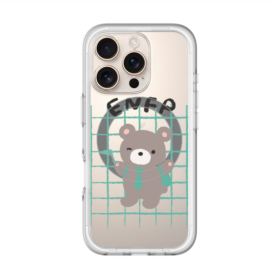 スリムプロテクションプレミアムケース with MagSafe［ オリジナル - ENFP 運動家 - キャラクター ］