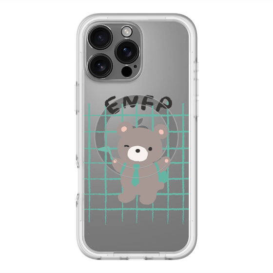 スリムプロテクションプレミアムケース with MagSafe［ オリジナル - ENFP 運動家 - キャラクター ］