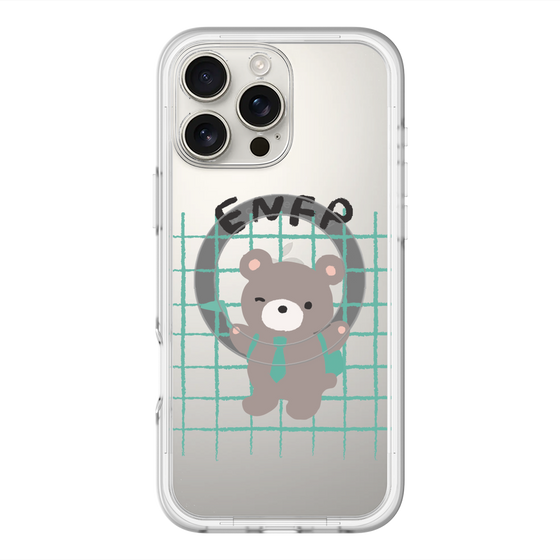 スリムプロテクションプレミアムケース with MagSafe［ オリジナル - ENFP 運動家 - キャラクター ］