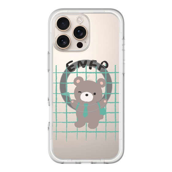 スリムプロテクションプレミアムケース with MagSafe［ オリジナル - ENFP 運動家 - キャラクター ］