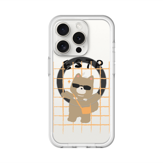 スリムプロテクションプレミアムケース with MagSafe［ オリジナル - ESTP 起業家 - キャラクター ］