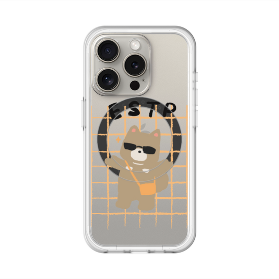 スリムプロテクションプレミアムケース with MagSafe［ オリジナル - ESTP 起業家 - キャラクター ］