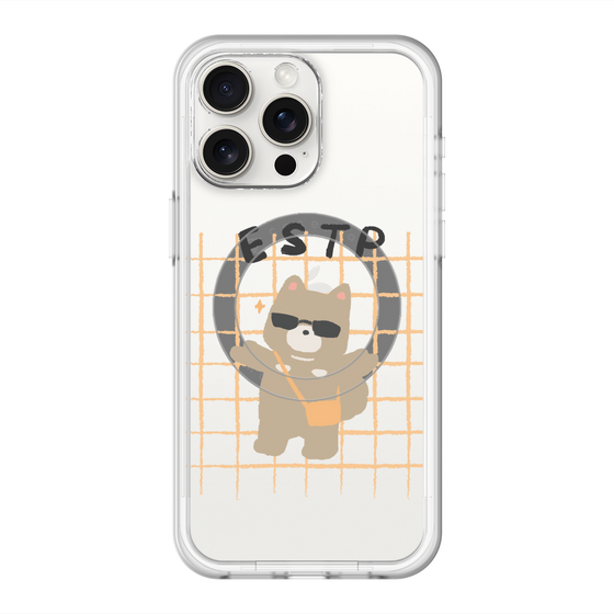 スリムプロテクションプレミアムケース with MagSafe［ オリジナル - ESTP 起業家 - キャラクター ］