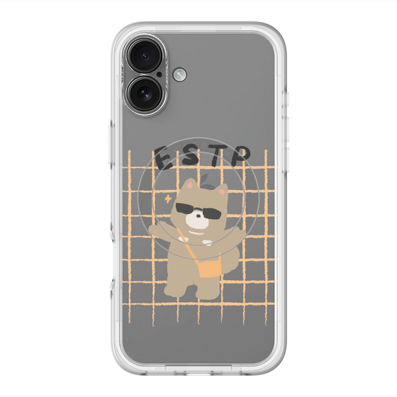 スリムプロテクションプレミアムケース with MagSafe［ オリジナル - ESTP 起業家 - キャラクター ］