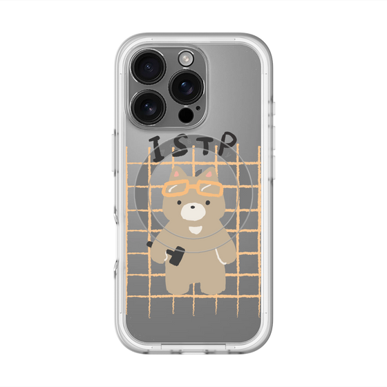 スリムプロテクションプレミアムケース with MagSafe［ オリジナル - ISTP 巨匠 - キャラクター ］