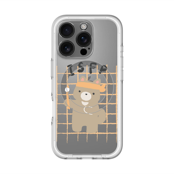 スリムプロテクションプレミアムケース with MagSafe［ オリジナル - ISFP 冒険家 - キャラクター ］