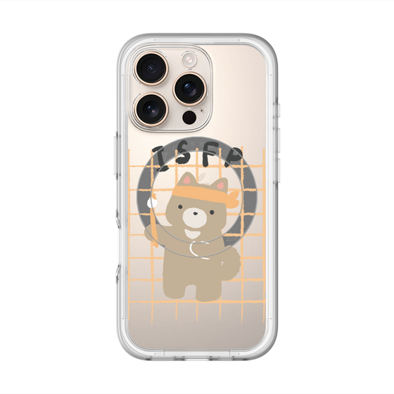 スリムプロテクションプレミアムケース with MagSafe［ オリジナル - ISFP 冒険家 - キャラクター ］