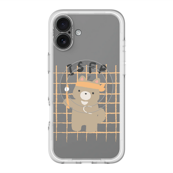 スリムプロテクションプレミアムケース with MagSafe［ オリジナル - ISFP 冒険家 - キャラクター ］