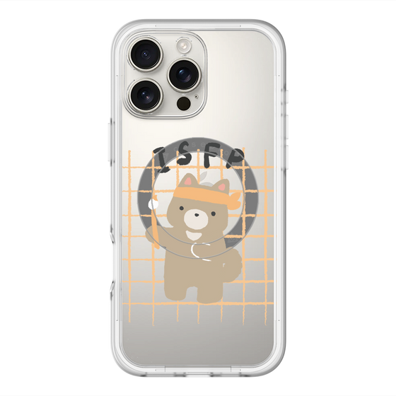 スリムプロテクションプレミアムケース with MagSafe［ オリジナル - ISFP 冒険家 - キャラクター ］