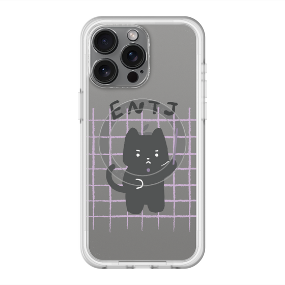 スリムプロテクションプレミアムケース with MagSafe［ オリジナル - ENTJ 指揮官 - キャラクター ］