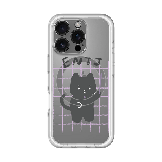 スリムプロテクションプレミアムケース with MagSafe［ オリジナル - ENTJ 指揮官 - キャラクター ］
