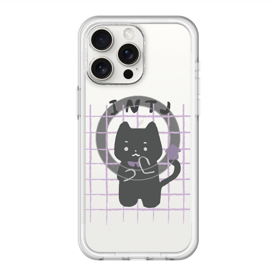 スリムプロテクションプレミアムケース with MagSafe［ オリジナル - INTJ 建築家 - キャラクター ］