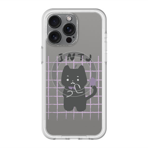 スリムプロテクションプレミアムケース with MagSafe［ オリジナル - INTJ 建築家 - キャラクター ］