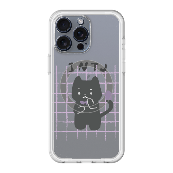 スリムプロテクションプレミアムケース with MagSafe［ オリジナル - INTJ 建築家 - キャラクター ］