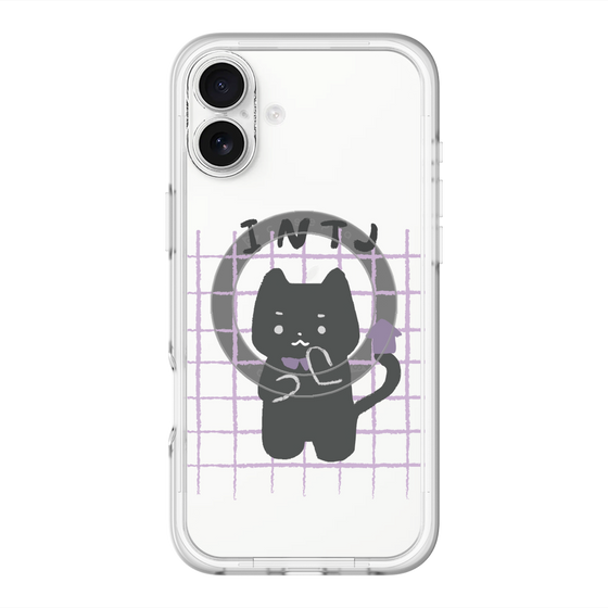 スリムプロテクションプレミアムケース with MagSafe［ オリジナル - INTJ 建築家 - キャラクター ］