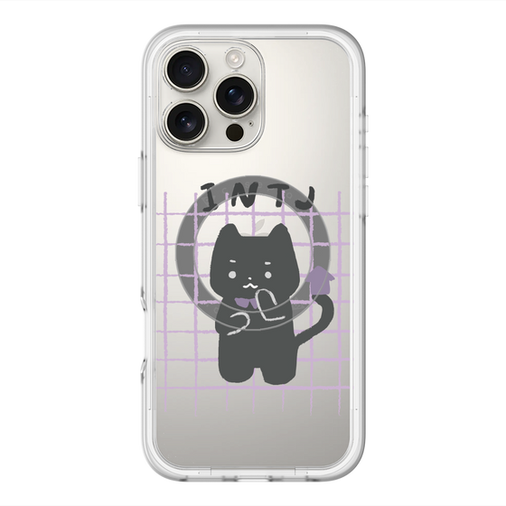 スリムプロテクションプレミアムケース with MagSafe［ オリジナル - INTJ 建築家 - キャラクター ］