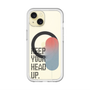 スリムプロテクションプレミアムケース with MagSafe［ オリジナル - ドットオーバーレイ - KEEP YOUR HEAD UP/A ］