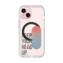 スリムプロテクションプレミアムケース with MagSafe［ オリジナル - ドットオーバーレイ - KEEP YOUR HEAD UP/A ］