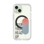 スリムプロテクションプレミアムケース with MagSafe［ オリジナル - ドットオーバーレイ - KEEP YOUR HEAD UP/A ］