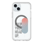 スリムプロテクションプレミアムケース with MagSafe［ オリジナル - ドットオーバーレイ - KEEP YOUR HEAD UP/A ］