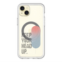 スリムプロテクションプレミアムケース with MagSafe［ オリジナル - ドットオーバーレイ - KEEP YOUR HEAD UP/A ］