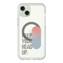 スリムプロテクションプレミアムケース with MagSafe［ オリジナル - ドットオーバーレイ - KEEP YOUR HEAD UP/A ］