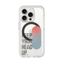 スリムプロテクションプレミアムケース with MagSafe［ オリジナル - ドットオーバーレイ - KEEP YOUR HEAD UP/A ］