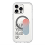 スリムプロテクションプレミアムケース with MagSafe［ オリジナル - ドットオーバーレイ - KEEP YOUR HEAD UP/A ］