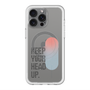 スリムプロテクションプレミアムケース with MagSafe［ オリジナル - ドットオーバーレイ - KEEP YOUR HEAD UP/A ］
