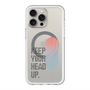 スリムプロテクションプレミアムケース with MagSafe［ オリジナル - ドットオーバーレイ - KEEP YOUR HEAD UP/A ］