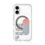 スリムプロテクションプレミアムケース with MagSafe［ オリジナル - ドットオーバーレイ - KEEP YOUR HEAD UP/A ］