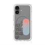 スリムプロテクションプレミアムケース with MagSafe［ オリジナル - ドットオーバーレイ - KEEP YOUR HEAD UP/A ］