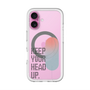 スリムプロテクションプレミアムケース with MagSafe［ オリジナル - ドットオーバーレイ - KEEP YOUR HEAD UP/A ］