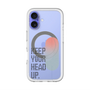 スリムプロテクションプレミアムケース with MagSafe［ オリジナル - ドットオーバーレイ - KEEP YOUR HEAD UP/A ］