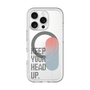 スリムプロテクションプレミアムケース with MagSafe［ オリジナル - ドットオーバーレイ - KEEP YOUR HEAD UP/A ］