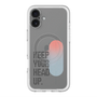 スリムプロテクションプレミアムケース with MagSafe［ オリジナル - ドットオーバーレイ - KEEP YOUR HEAD UP/A ］