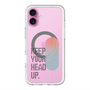 スリムプロテクションプレミアムケース with MagSafe［ オリジナル - ドットオーバーレイ - KEEP YOUR HEAD UP/A ］