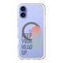 スリムプロテクションプレミアムケース with MagSafe［ オリジナル - ドットオーバーレイ - KEEP YOUR HEAD UP/A ］