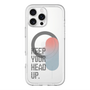 スリムプロテクションプレミアムケース with MagSafe［ オリジナル - ドットオーバーレイ - KEEP YOUR HEAD UP/A ］