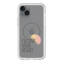スリムプロテクションプレミアムケース with MagSafe［ オリジナル - ドットオーバーレイ - FOLLOW YOUR HEART/A ］
