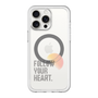 スリムプロテクションプレミアムケース with MagSafe［ オリジナル - ドットオーバーレイ - FOLLOW YOUR HEART/A ］
