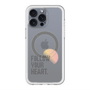 スリムプロテクションプレミアムケース with MagSafe［ オリジナル - ドットオーバーレイ - FOLLOW YOUR HEART/A ］