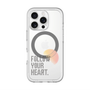 スリムプロテクションプレミアムケース with MagSafe［ オリジナル - ドットオーバーレイ - FOLLOW YOUR HEART/A ］
