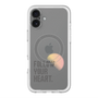 スリムプロテクションプレミアムケース with MagSafe［ オリジナル - ドットオーバーレイ - FOLLOW YOUR HEART/A ］