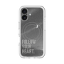 スリムプロテクションプレミアムケース with MagSafe［ オリジナル - ドットオーバーレイ - FOLLOW YOUR HEART/B ］