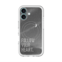 スリムプロテクションプレミアムケース with MagSafe［ オリジナル - ドットオーバーレイ - FOLLOW YOUR HEART/B ］