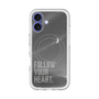 スリムプロテクションプレミアムケース with MagSafe［ オリジナル - ドットオーバーレイ - FOLLOW YOUR HEART/B ］