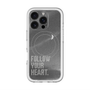 スリムプロテクションプレミアムケース with MagSafe［ オリジナル - ドットオーバーレイ - FOLLOW YOUR HEART/B ］