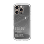スリムプロテクションプレミアムケース with MagSafe［ オリジナル - ドットオーバーレイ - FOLLOW YOUR HEART/B ］